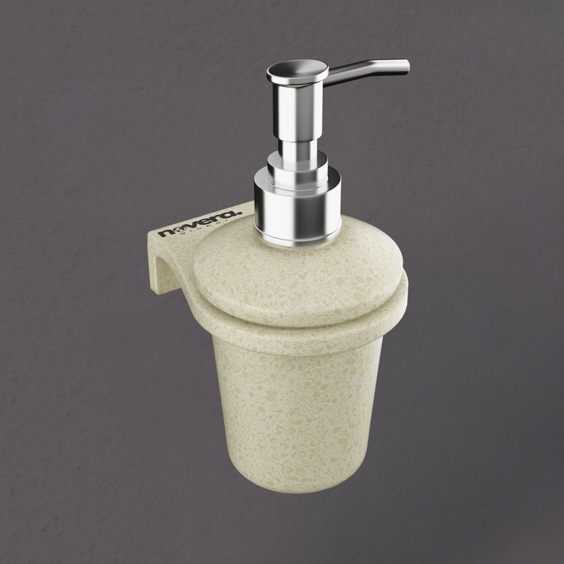 Premium Ceramic Liquid Soap Dispenser Wall Mounted for Bathroom | Handwash Dispenser